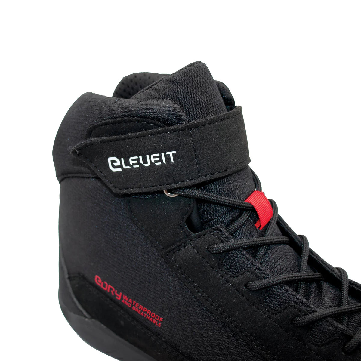 ELEVEIT DELTA WP Motorcycle Shoe - Black/Red