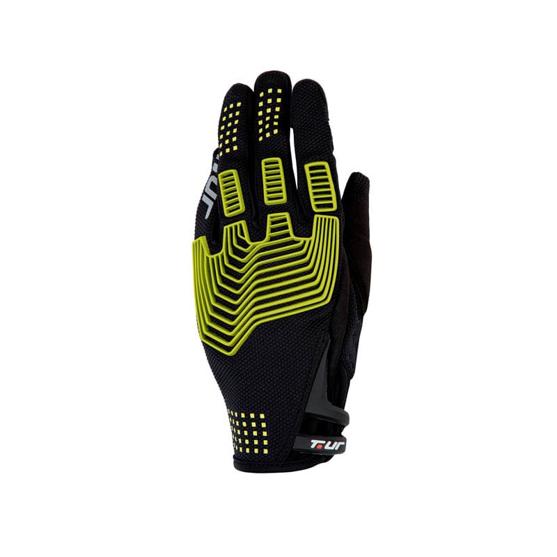 GUANTI G-THREE BLACK/YELLOW FLUO