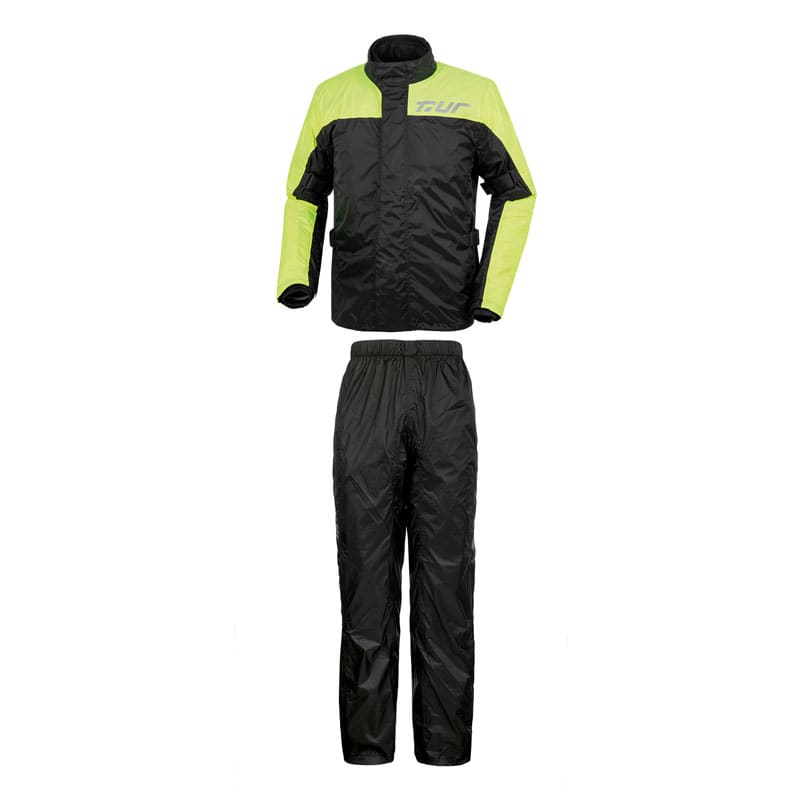SET ANTIPIOGGIA WP-ONE LADY BLACK/YELLOW FLUO