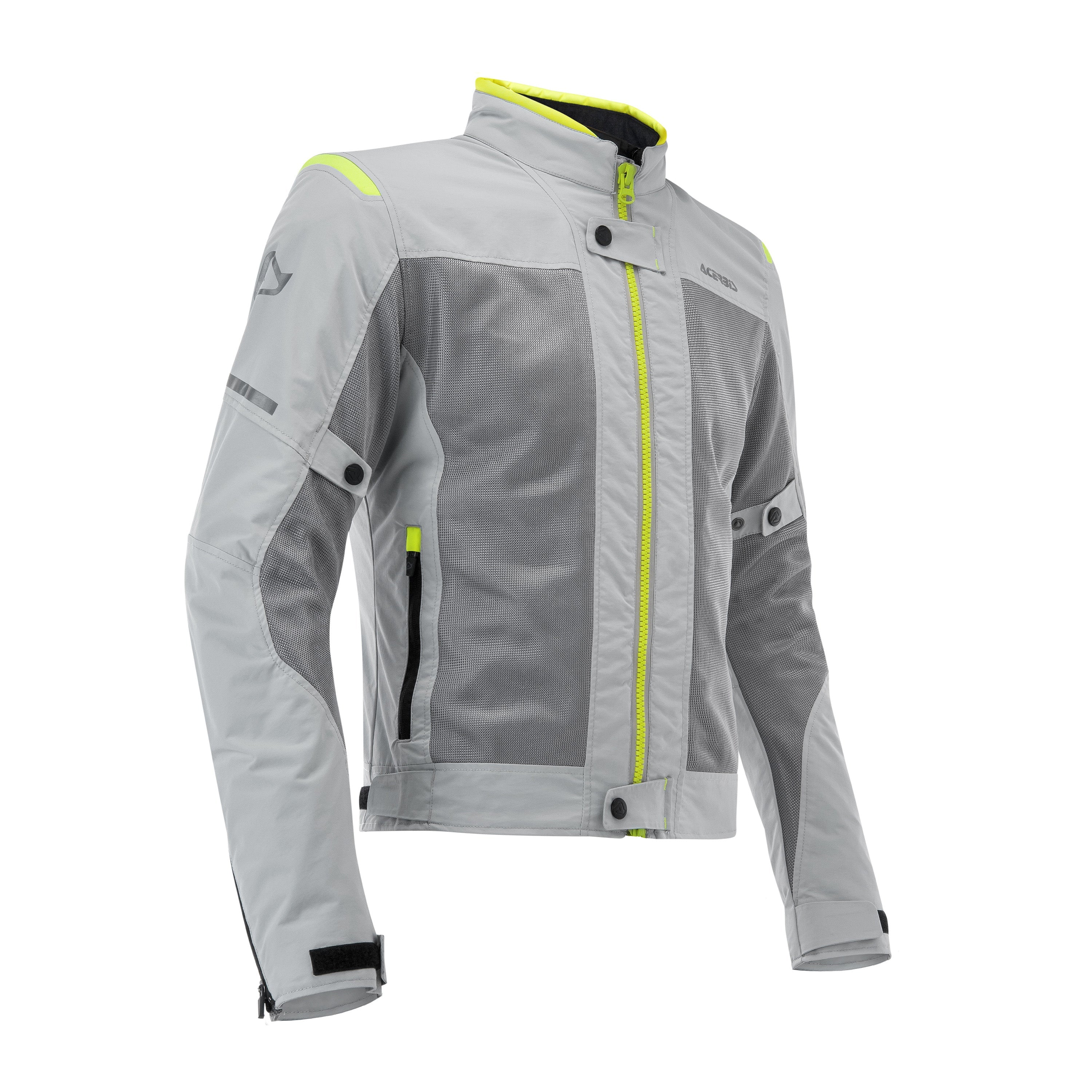 Acerbis CE RAMSEY MY VENTED 2.0 summer jacket - Gray Yellow