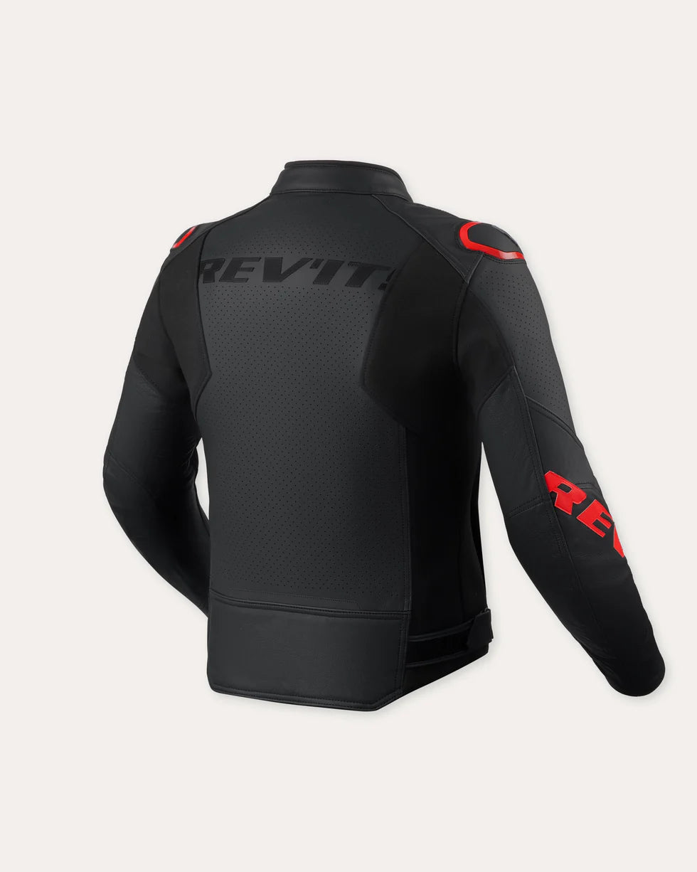 GIACCA IN PELLE REV'IT! QUADRATIC