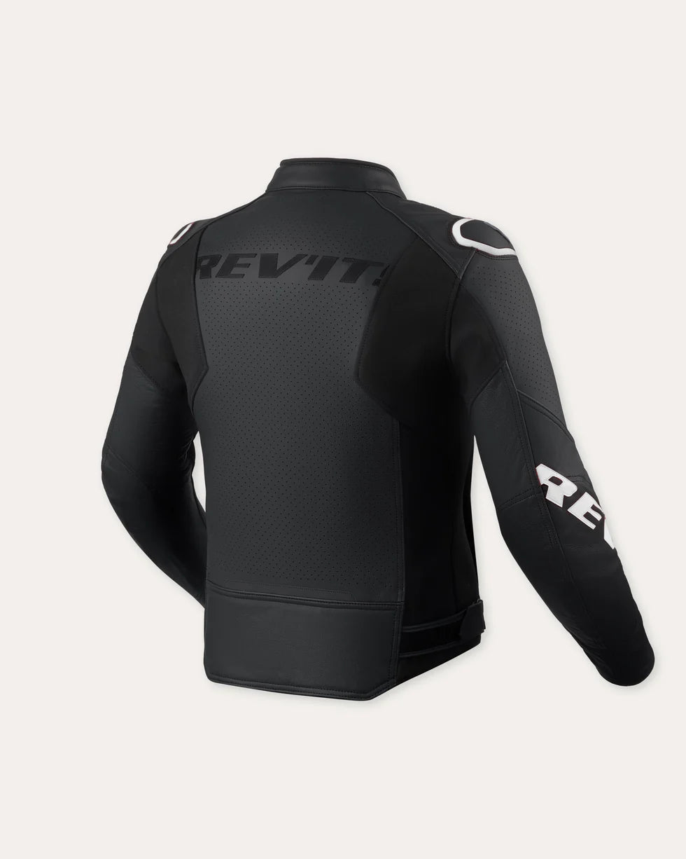 GIACCA IN PELLE REV'IT! QUADRATIC