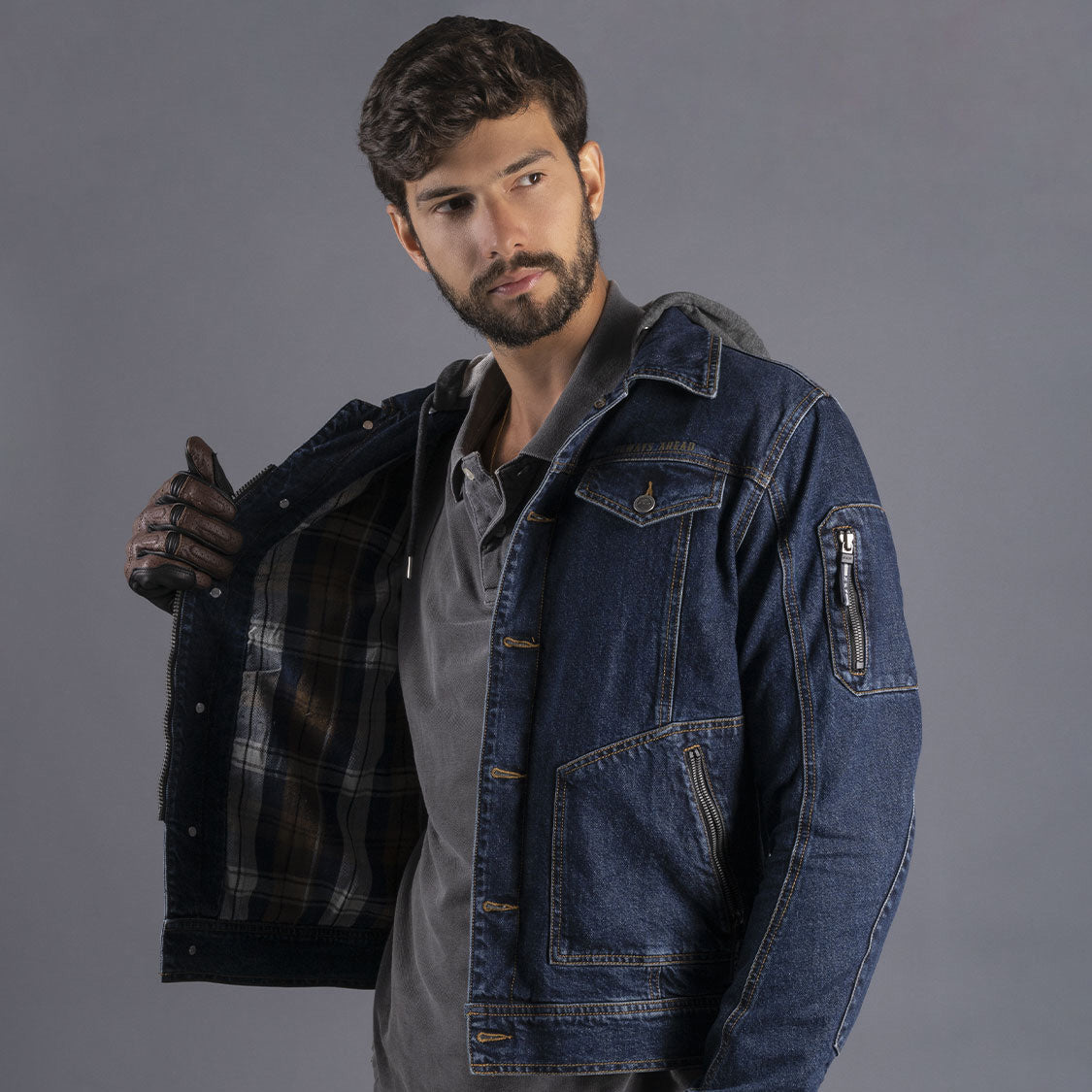 GIACCA IN DENIM LS2 OAKY