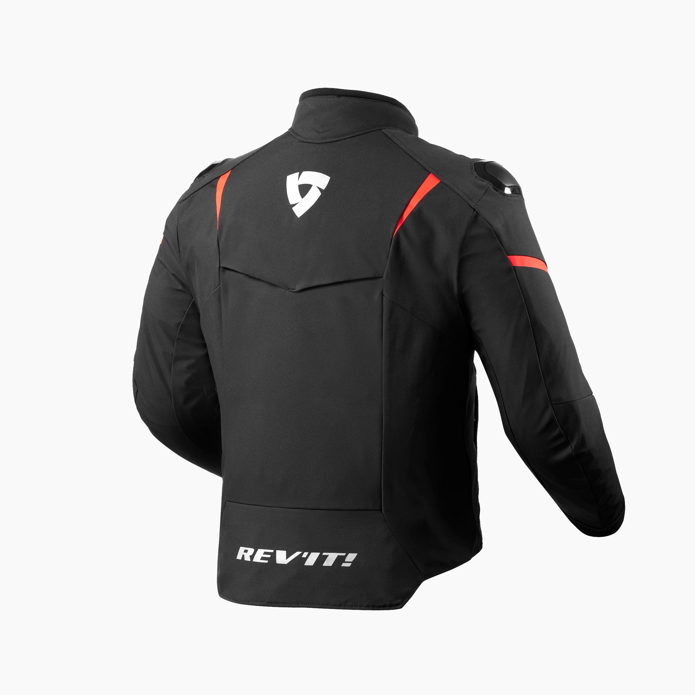 Rev'it HYPERSPEED 2 H2O Waterproof Summer Jacket - Black/Red