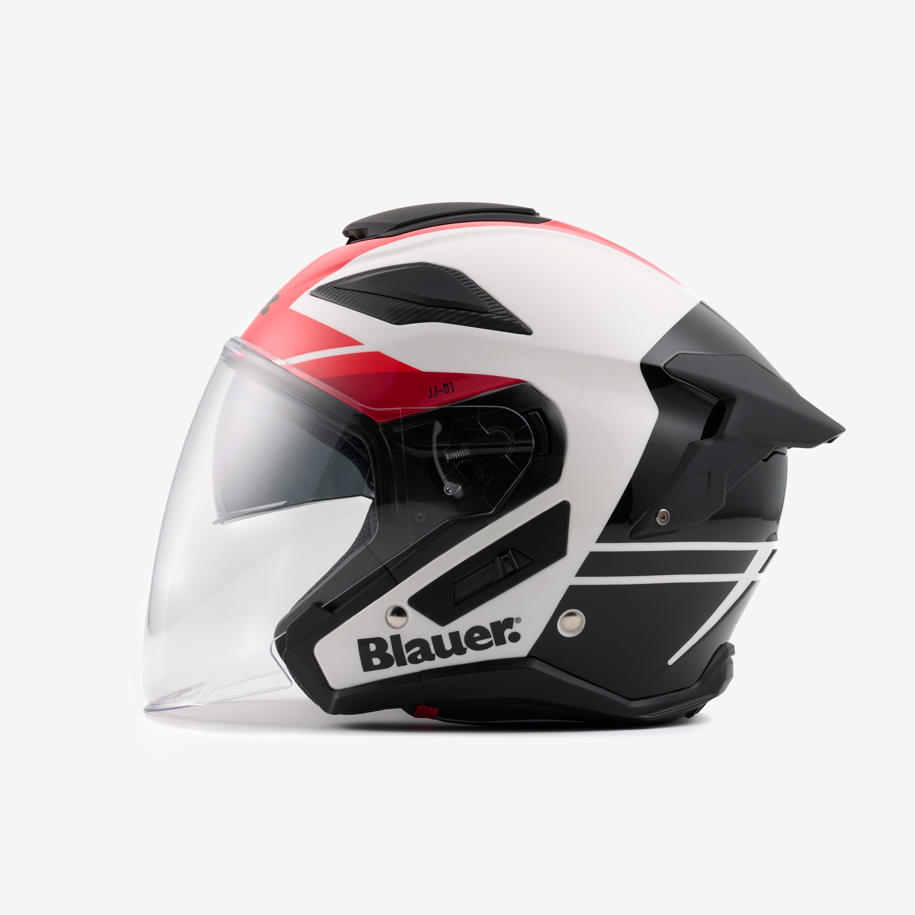 Casco jet BLAUER JJ01 - bianco rosso
