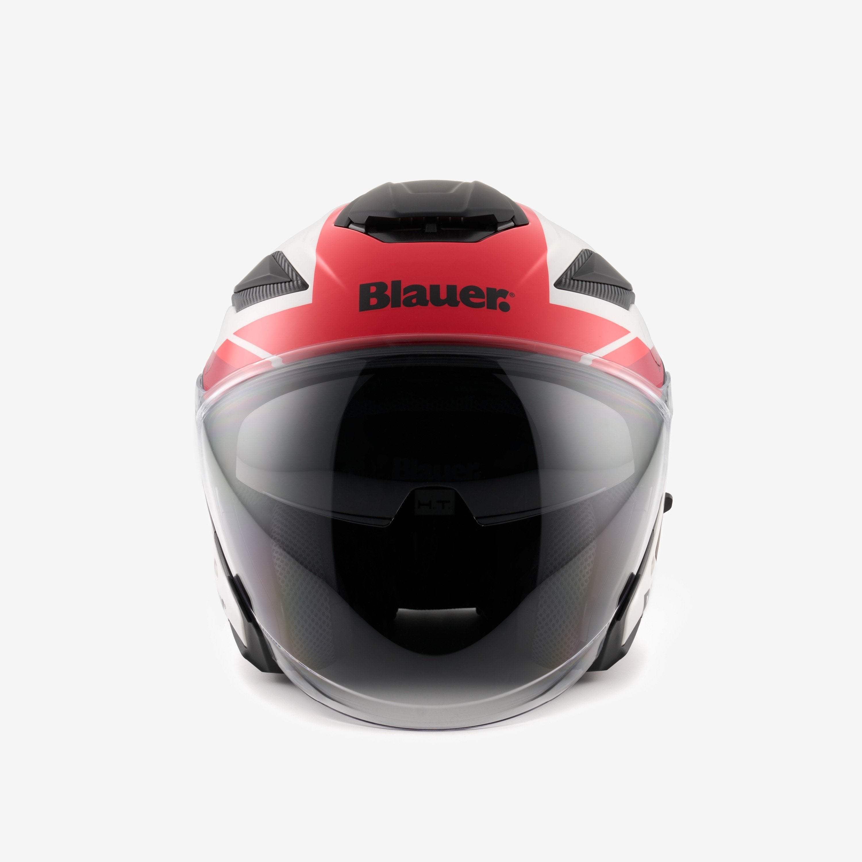 Casco jet BLAUER JJ01 - bianco rosso