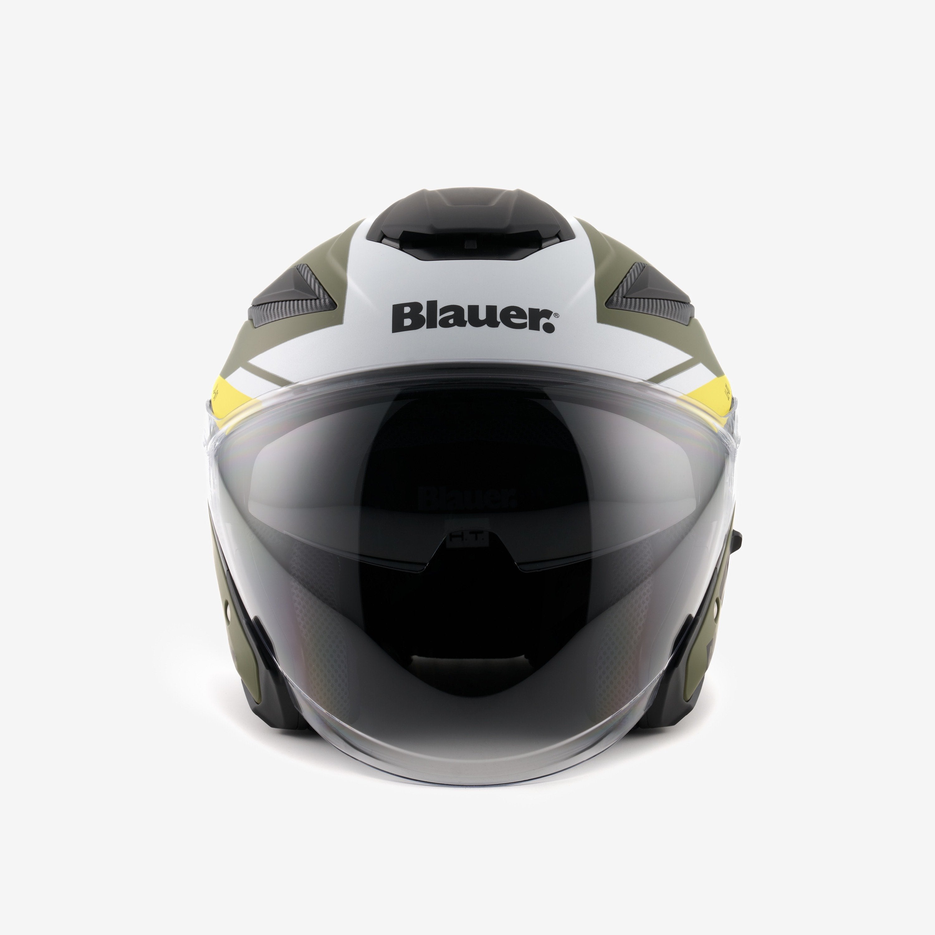 Casco jet BLAUER JJ01 - verde