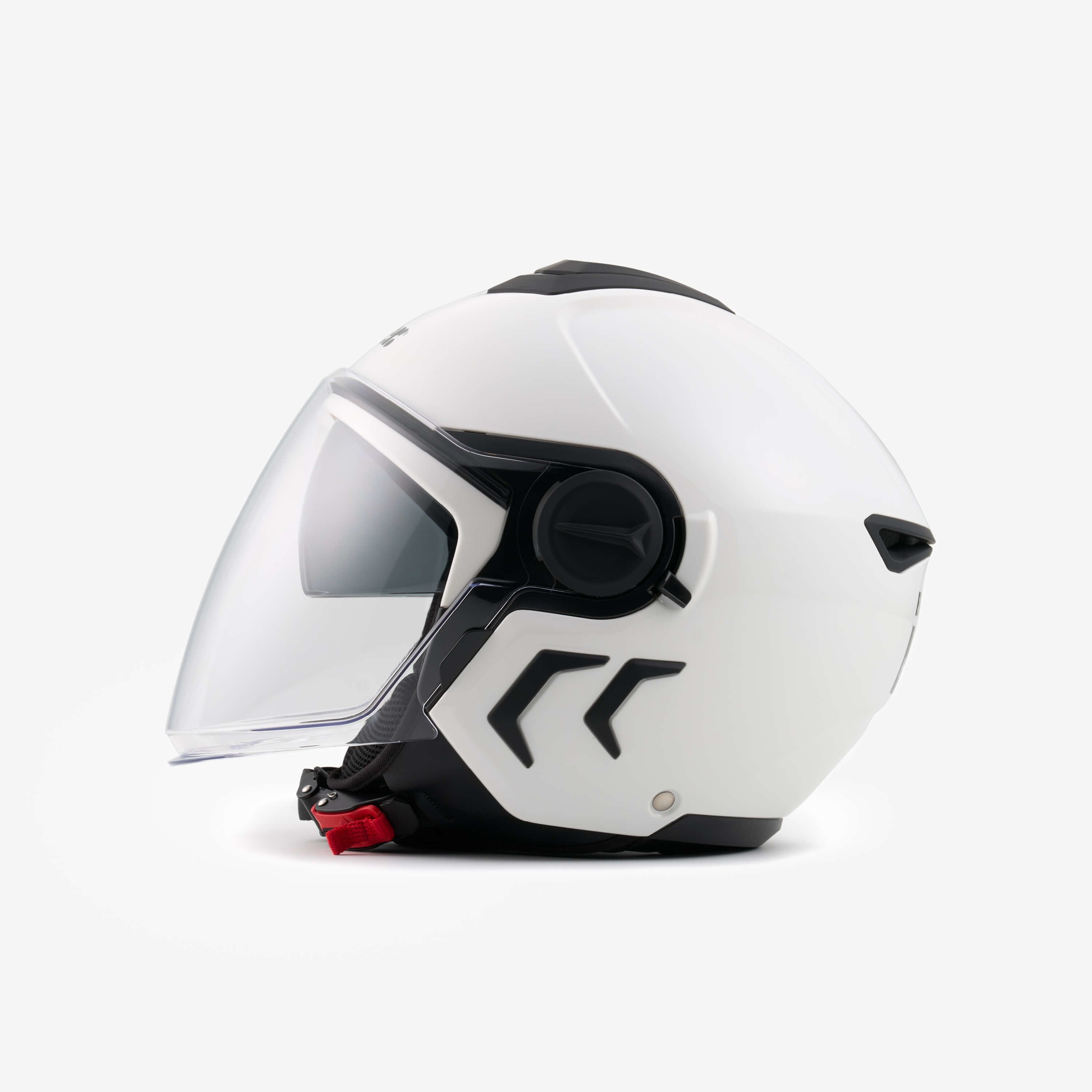 Casco demijet BLAUER DJ-01 MONO - bianco