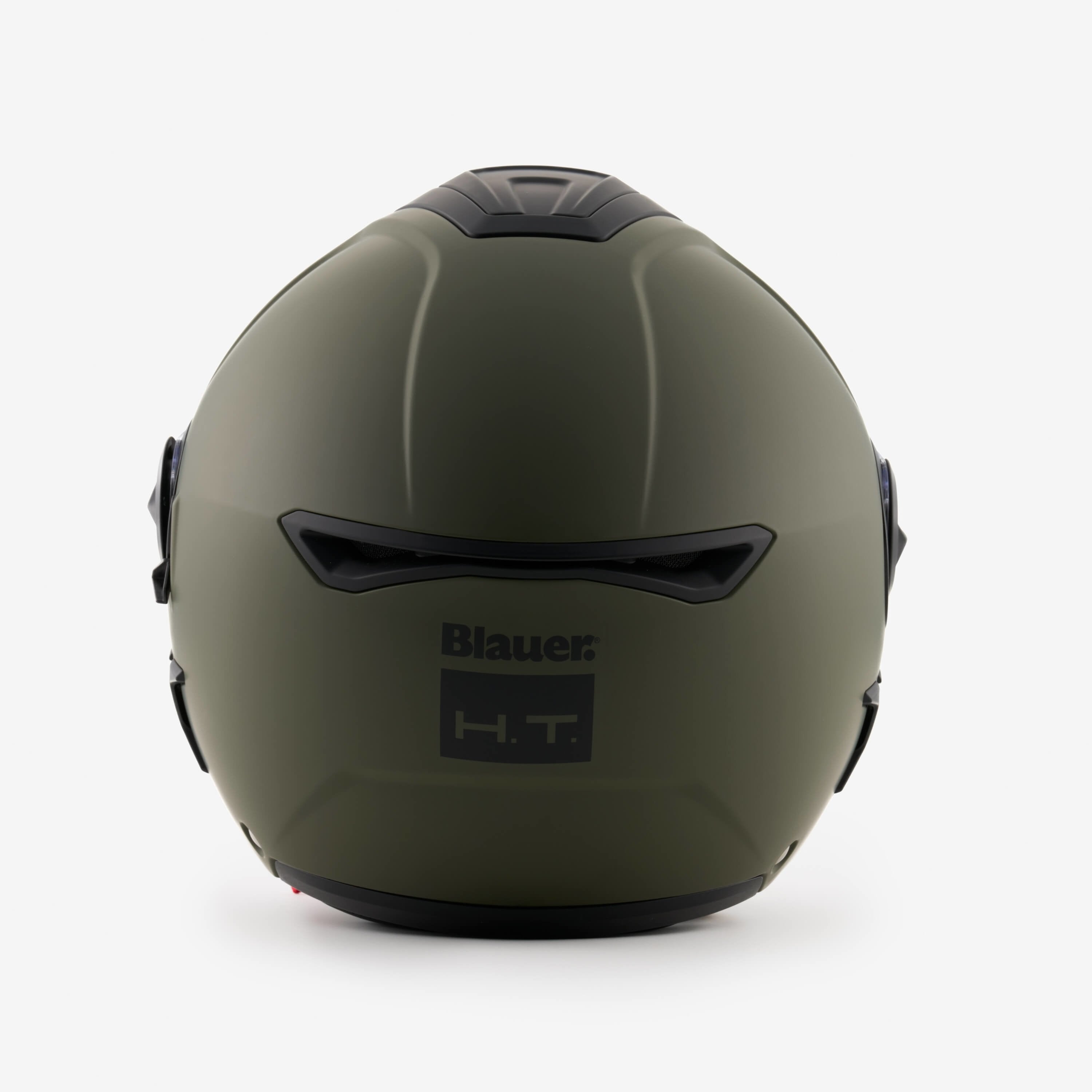 Casco demijet BLAUER DJ-01 MONO - verde