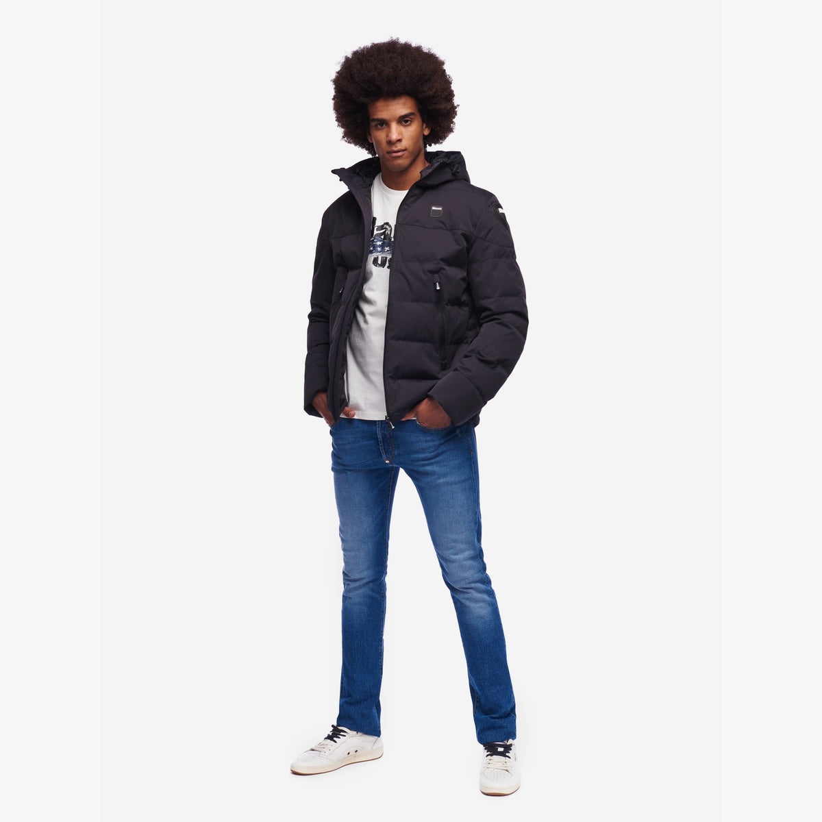 BLAUER HT EASY WINTER 2.0 FABRIC JACKET