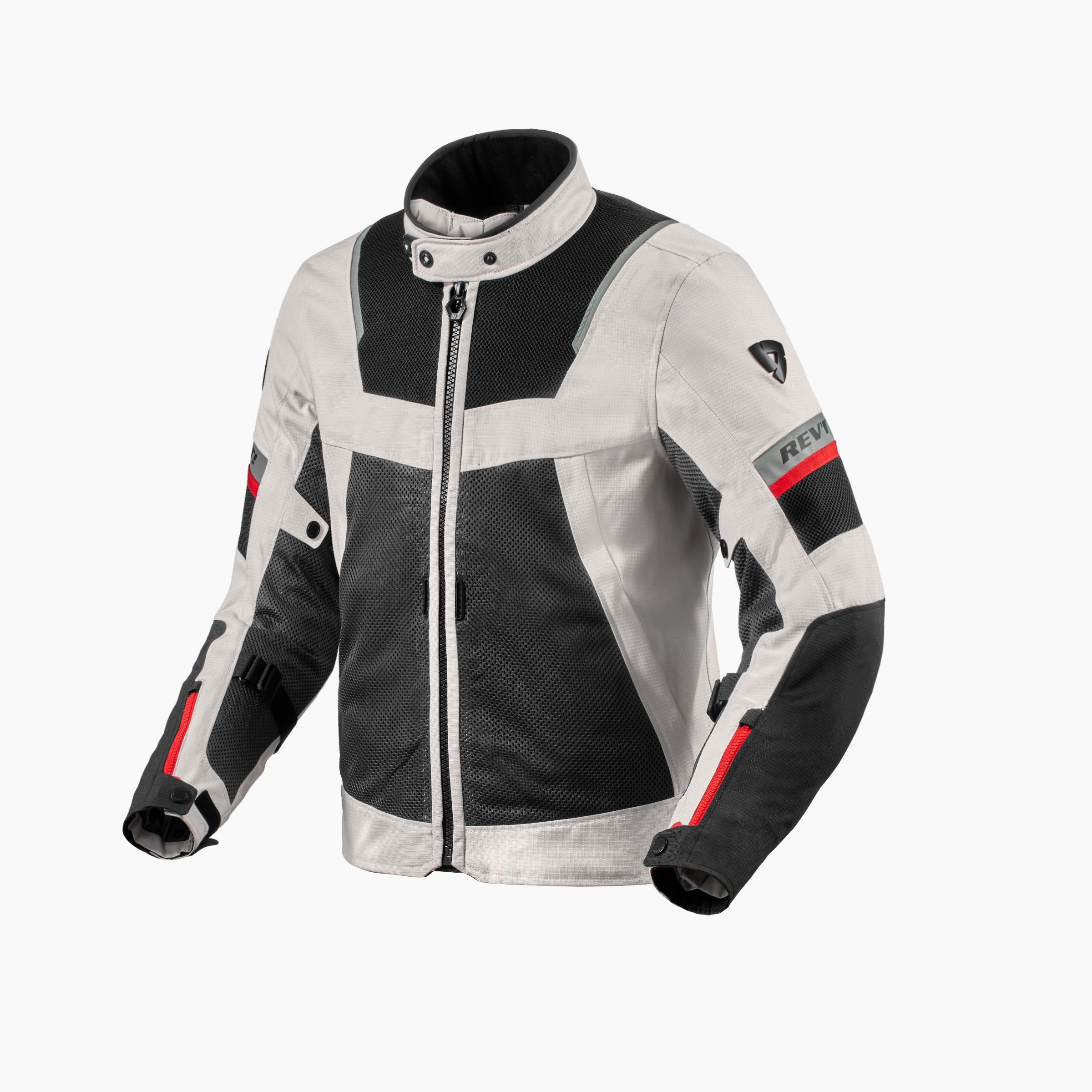 Rev'it TORNADO 4 H2O 3 layer jacket - grey/black/red