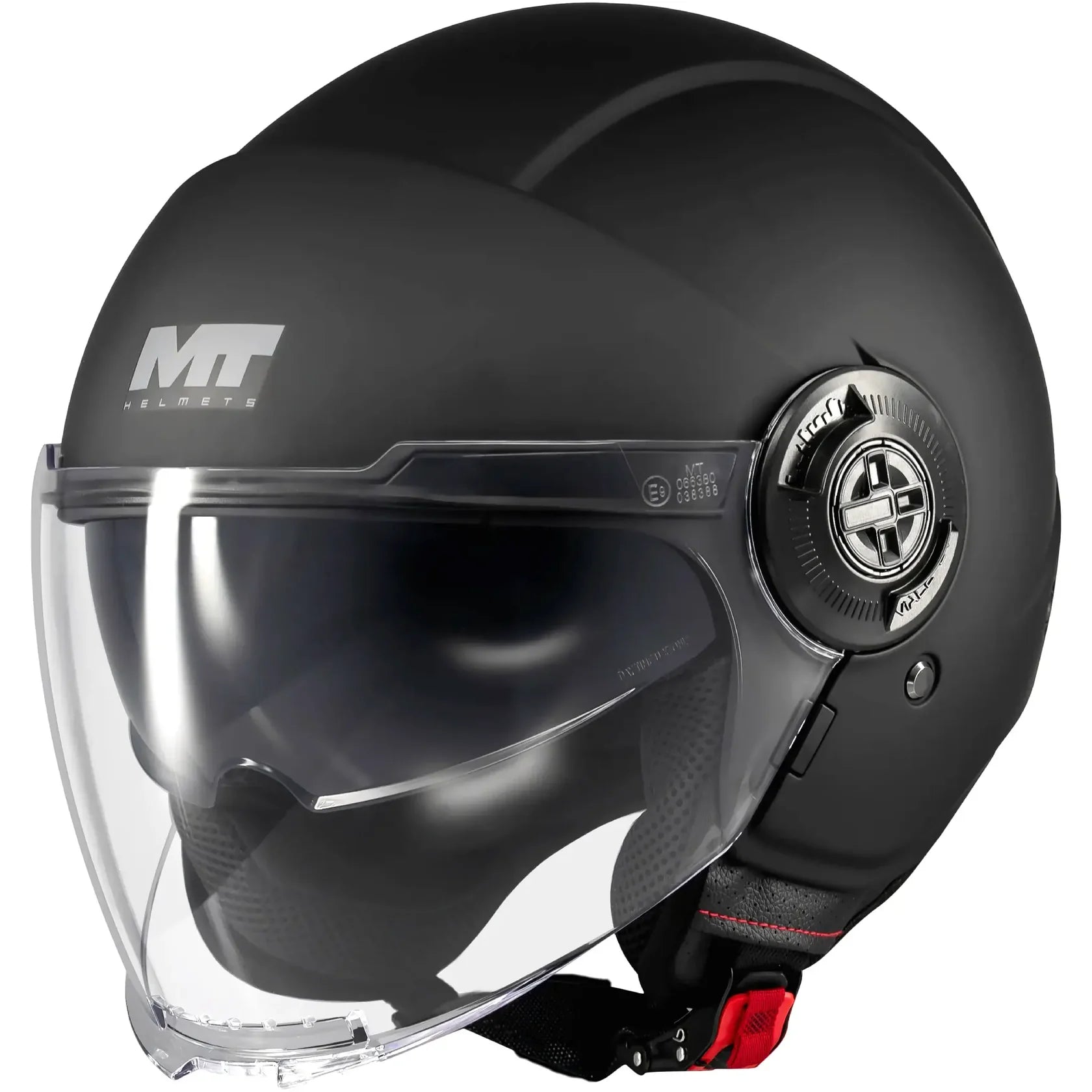 CASCO JET MT HELMETS VIALE SV S PURE A1 MATT