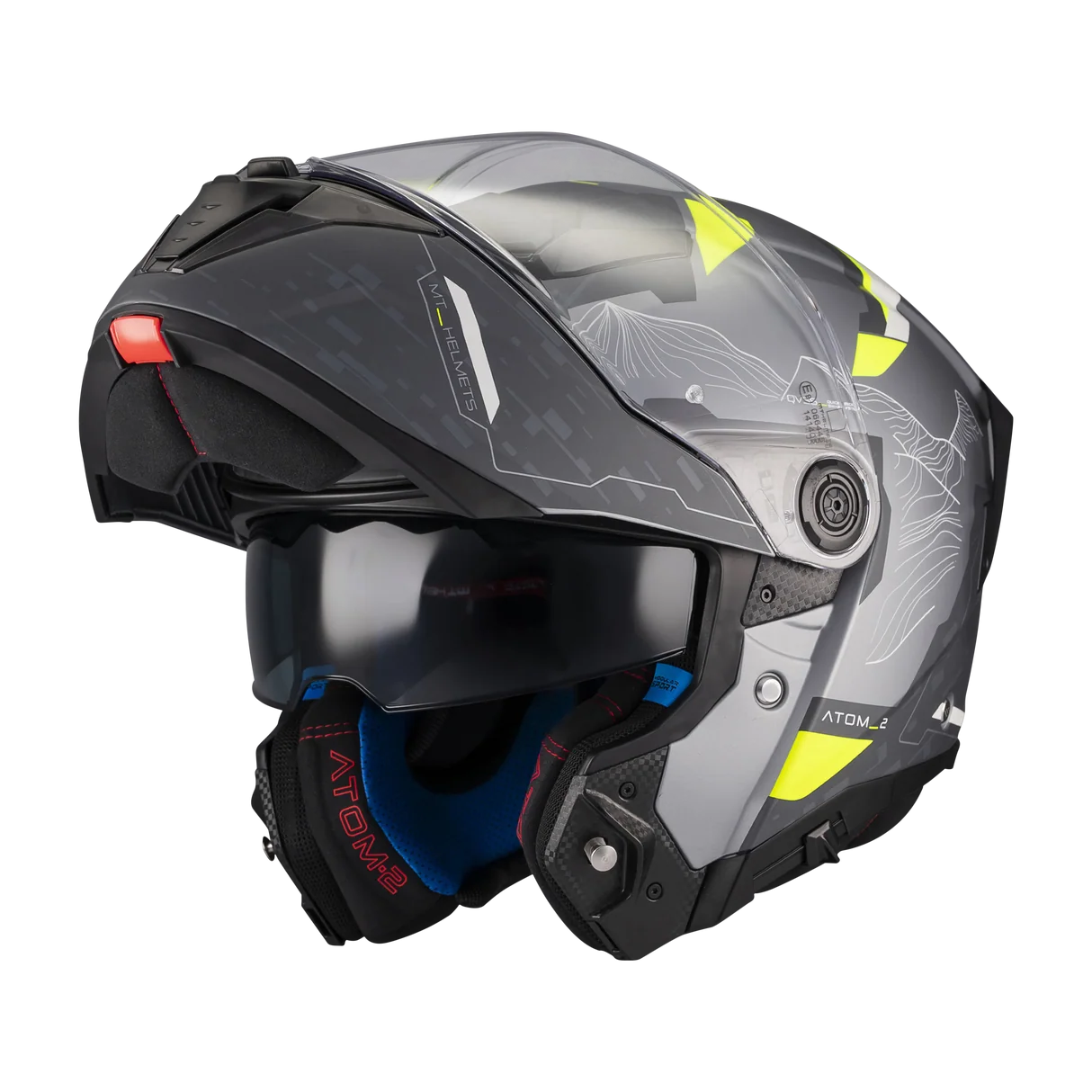 CASCO MODULARE MT HELMETS ATOM 2 SV HIGHLANDS C6