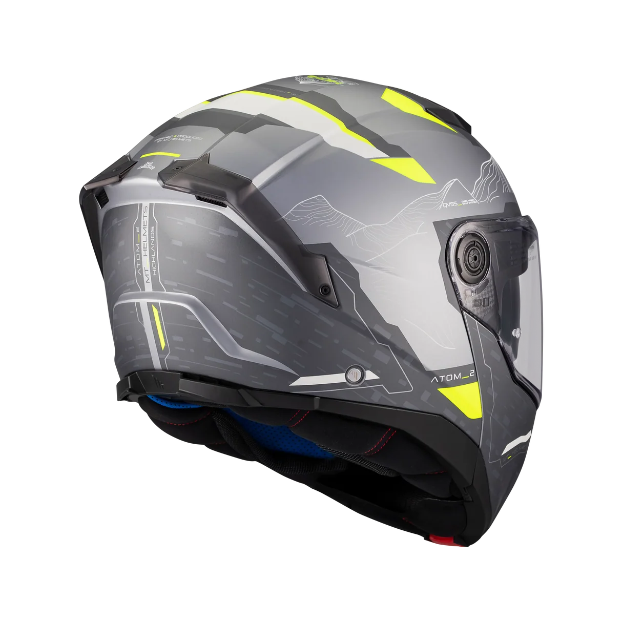 CASCO MODULARE MT HELMETS ATOM 2 SV HIGHLANDS C6