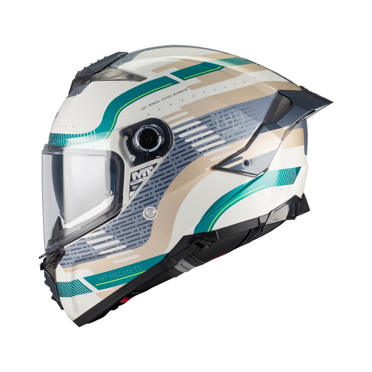 CASCO INTEGRALE MT HELMETS THUNDER 4 R SV RELEVANT