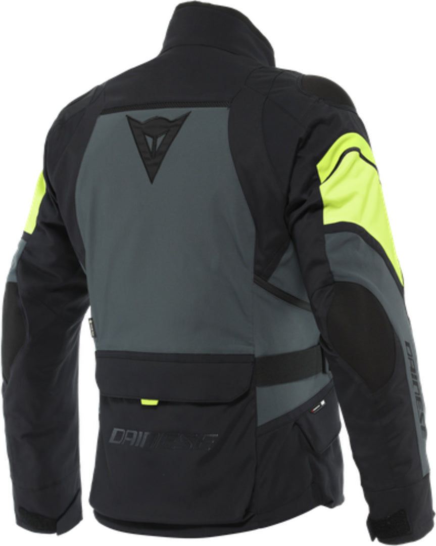 Giacca Dainese Carve Master 3 Gore-Tex – Nero / Ebano / Giallo Fluo