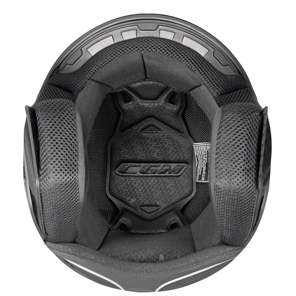 CASCO JET CGM 167A FLO VISIERA LUNGA