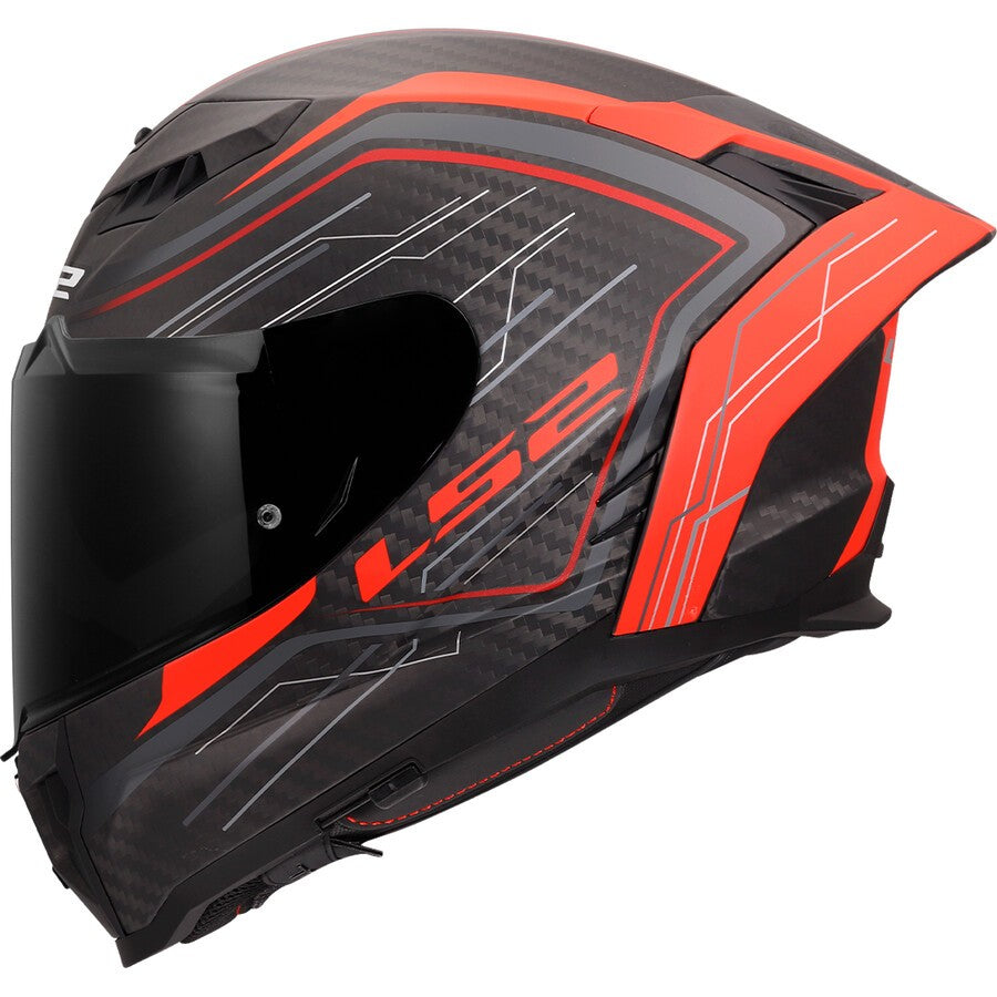 CASCO INTEGRALE LS2 DRAGON SUBIC - Rosso
