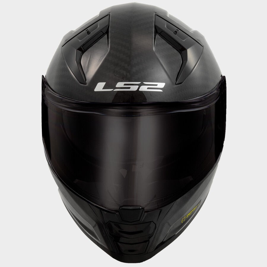 CASCO INTEGRALE LS2 VECTOR II CARBON SOLID