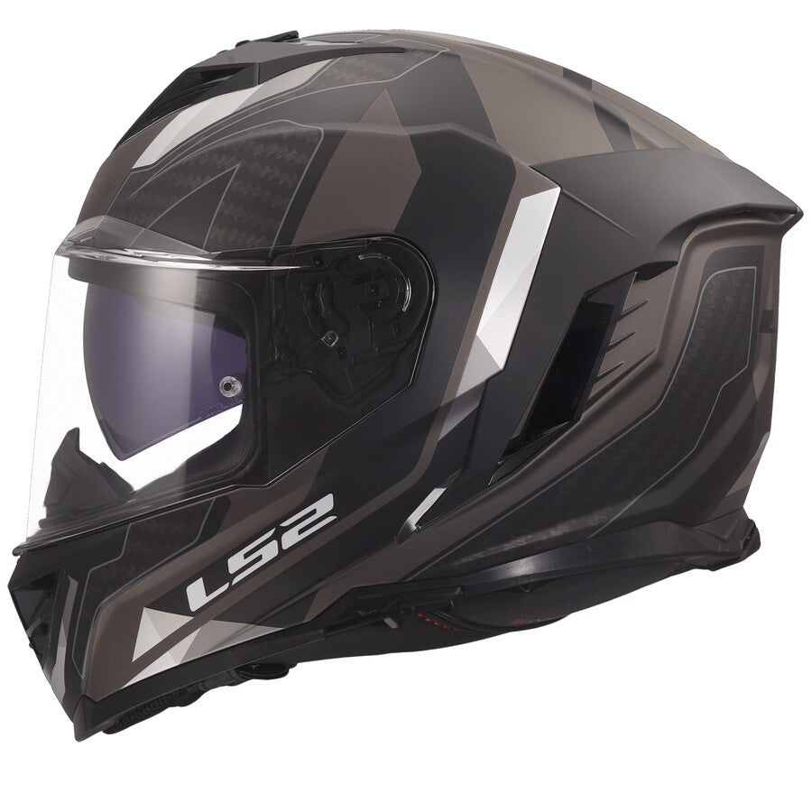 CASCO INTEGRALE LS2 STORM III SPORTY - Nero - Grigio