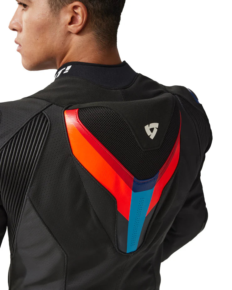 GIACCA IN PELLE REV'IT! QUANTUM 3 PRO