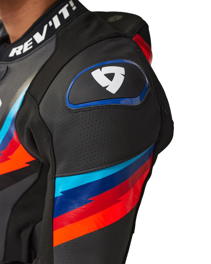 GIACCA IN PELLE REV'IT! QUANTUM 3 PRO