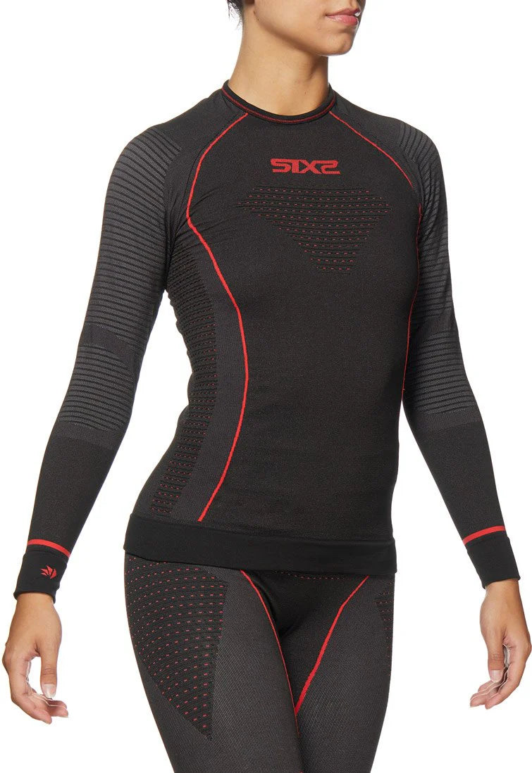 MAGLIA TERMICA A MANICHE LUNGHE UNISEX SIX2 TS2W CU