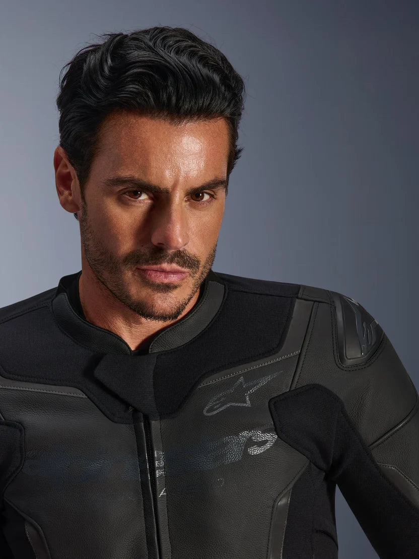 GIACCA IN PELLE ALPINESTARS GP FORCE V2