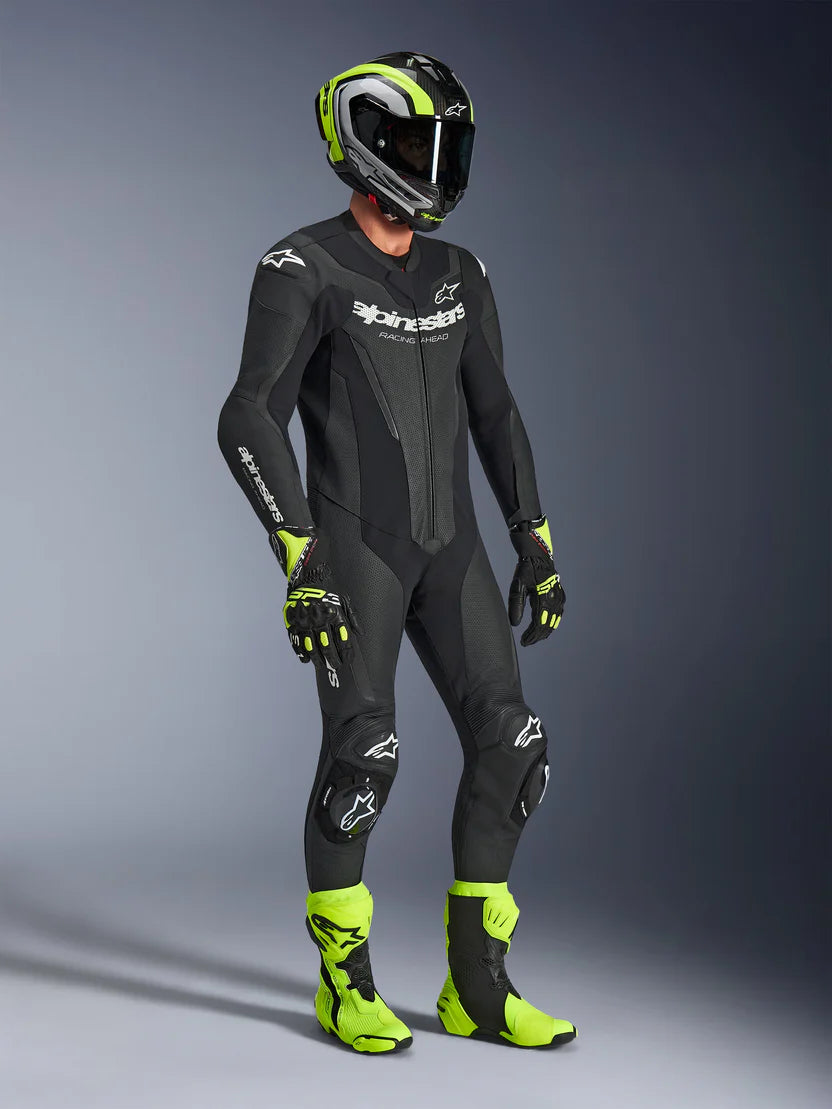 TUTA MOTO IN PELLE ALPINESTARS GP FORCE V2 1 PEZZO