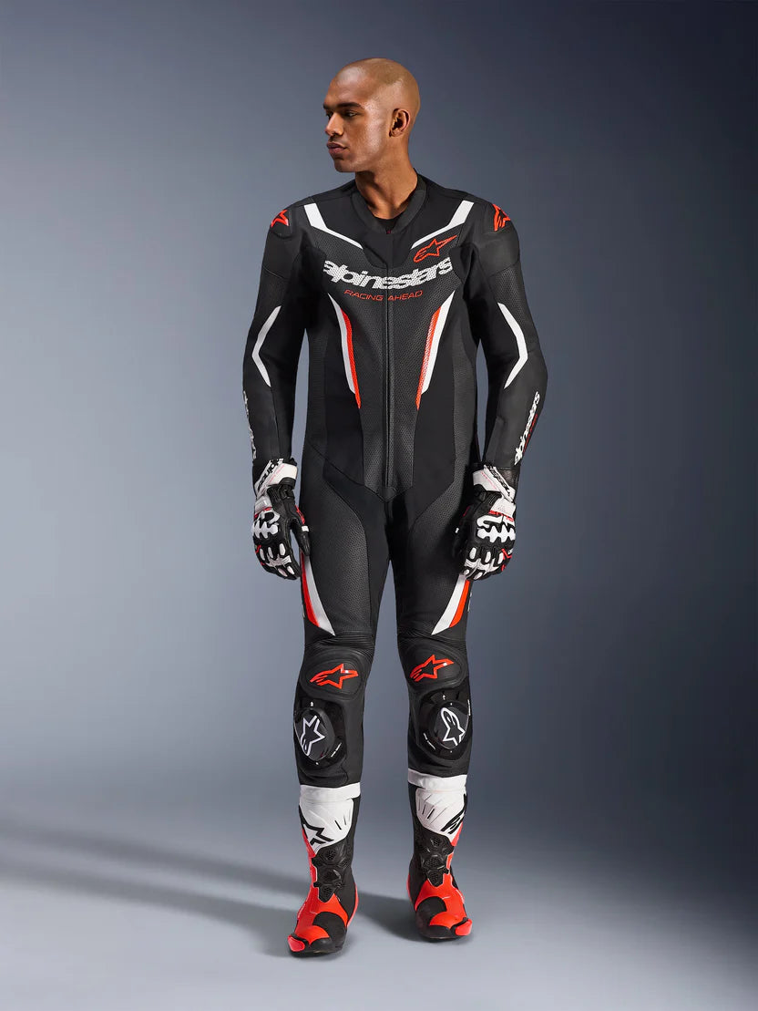 TUTA MOTO IN PELLE ALPINESTARS GP FORCE V2 1 PEZZO