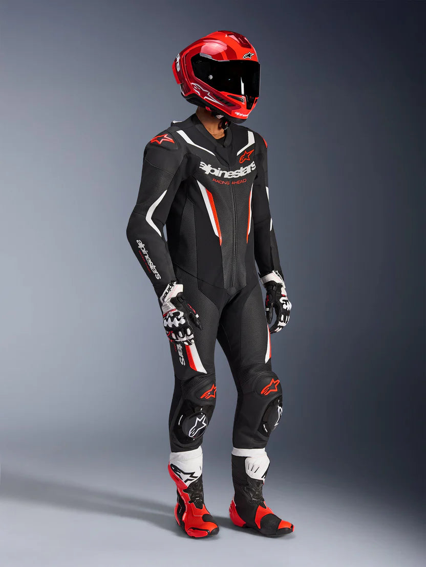 TUTA MOTO IN PELLE ALPINESTARS GP FORCE V2 1 PEZZO