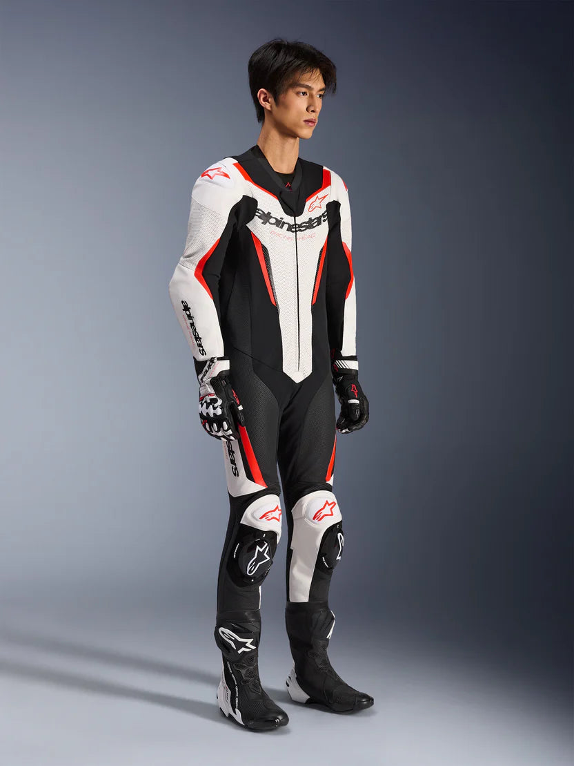 TUTA MOTO IN PELLE ALPINESTARS GP FORCE V2 1 PEZZO