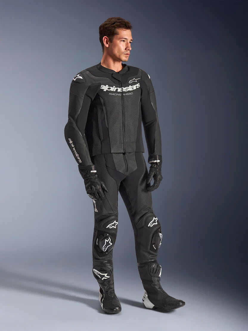 TUTA MOTO IN PELLE ALPINESTARS GP FORCE V2 2 PEZZI