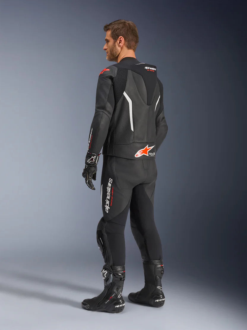 TUTA MOTO IN PELLE ALPINESTARS GP FORCE V2 2 PEZZI