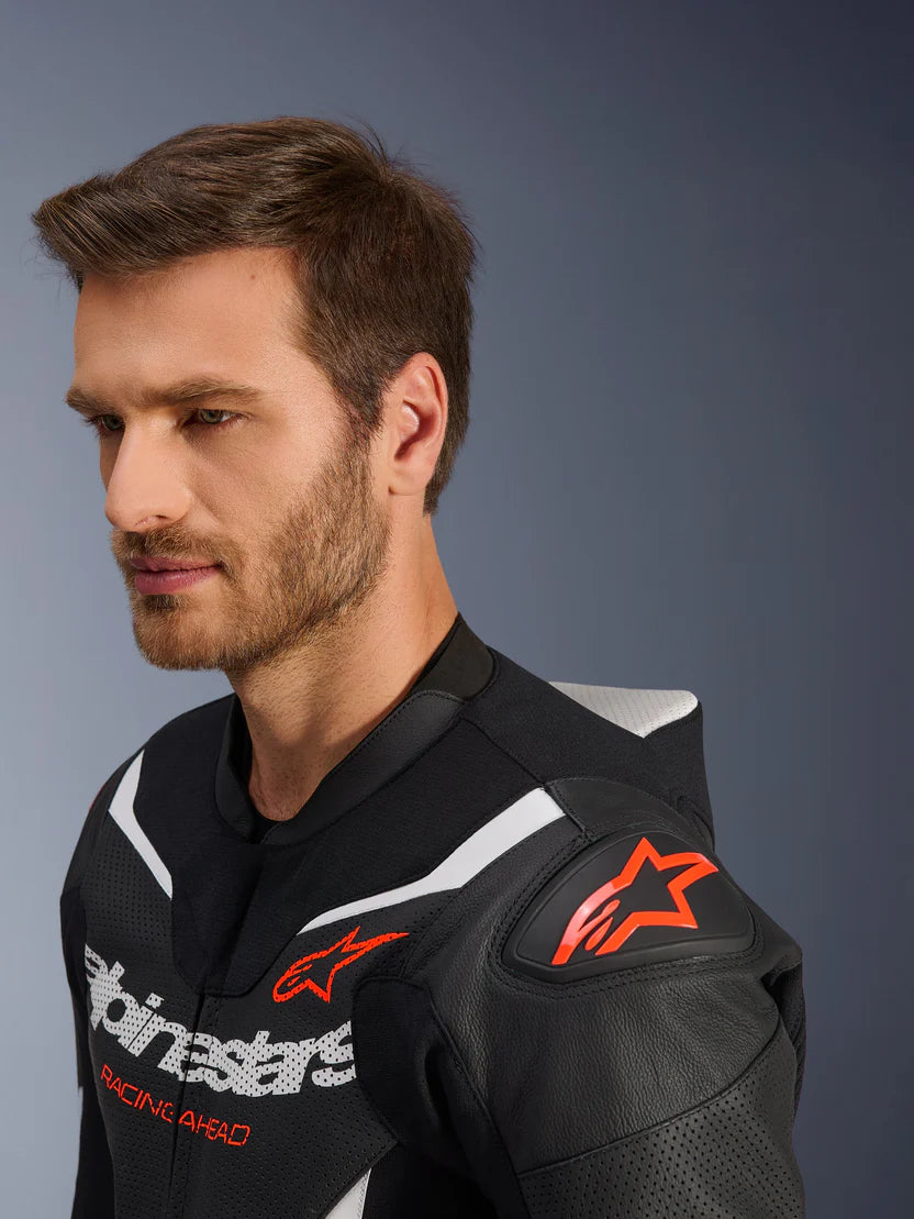 TUTA MOTO IN PELLE ALPINESTARS GP FORCE V2 2 PEZZI