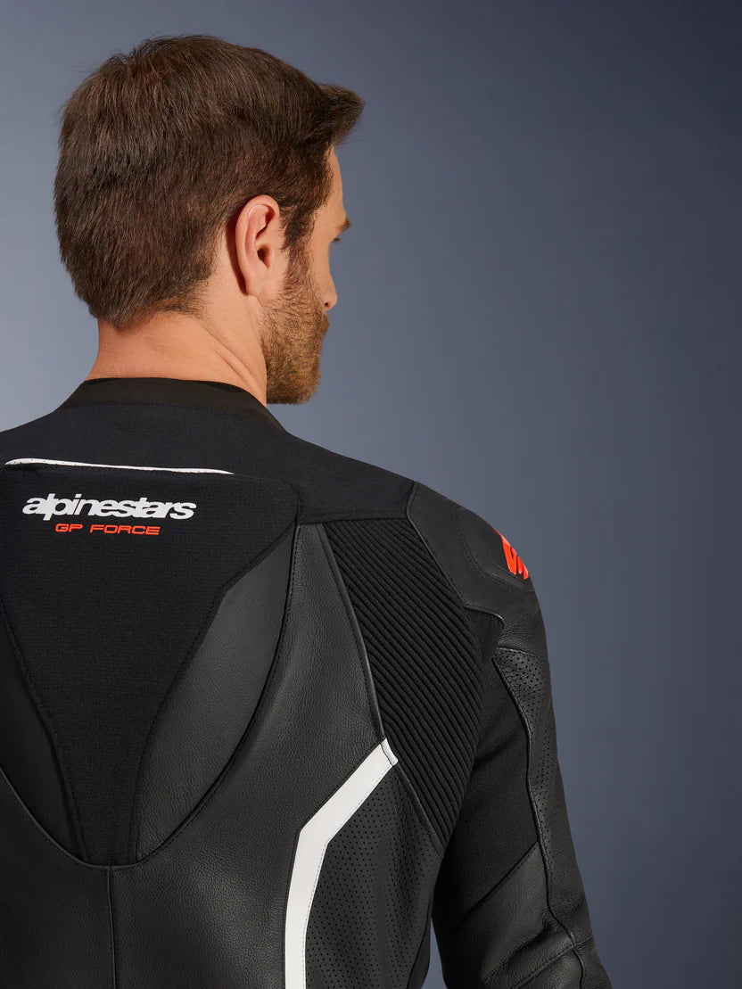 TUTA MOTO IN PELLE ALPINESTARS GP FORCE V2 2 PEZZI