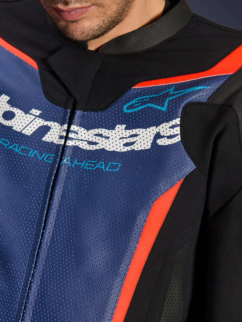 TUTA MOTO IN PELLE ALPINESTARS GP FORCE V2 2 PEZZI