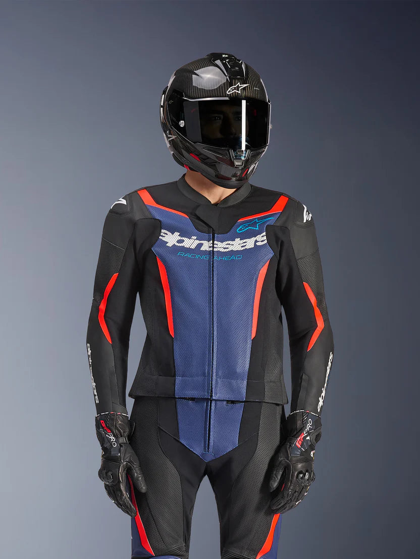 TUTA MOTO IN PELLE ALPINESTARS GP FORCE V2 2 PEZZI