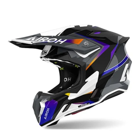 CASCO CROSS AIROH TWIST 3 HUSTLE