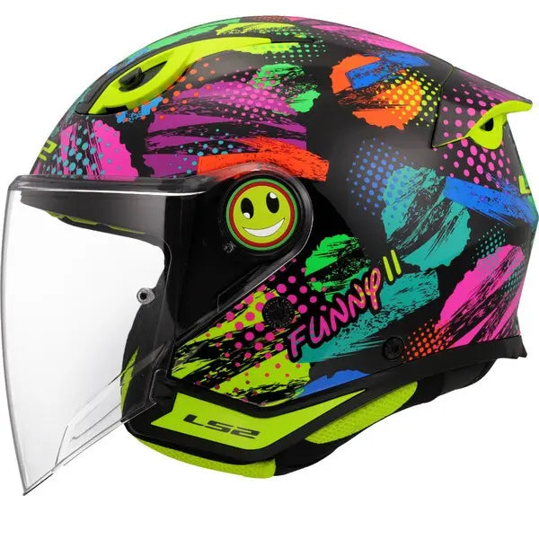 CASCO JET BAMBINO LS2 FUNNY II JOY