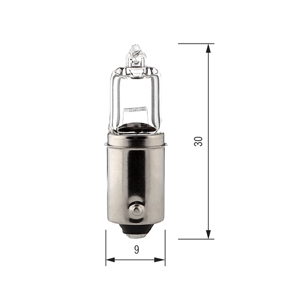 Lampada Alogena H20W BA9S 12V 20W