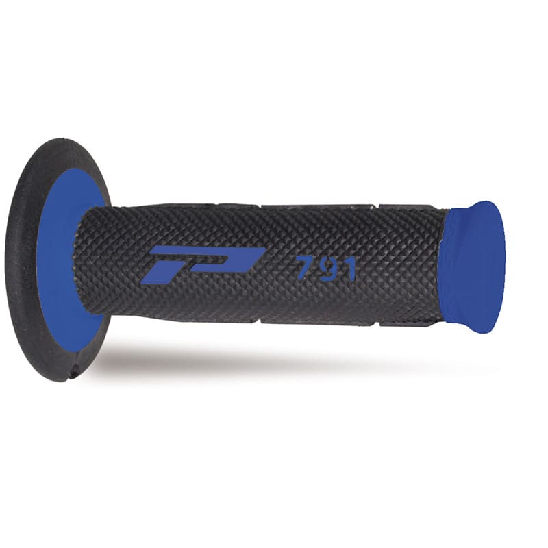Mx 791-150 Grips - Double Density - Blue/Black Without Hole