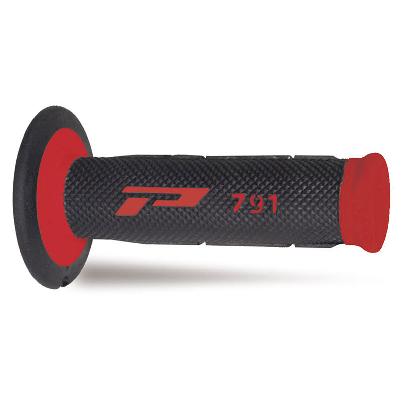 Mx 791-149 Grips - Double Density - Red/Black Without Hole