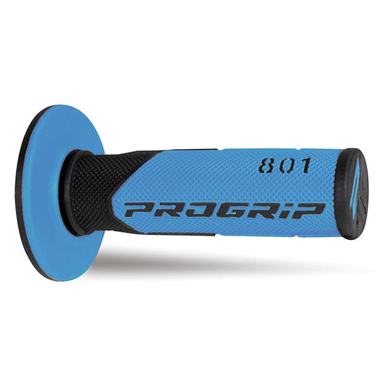 Mx 801-286 Grips - Double Density - Black/Blue Without Hole