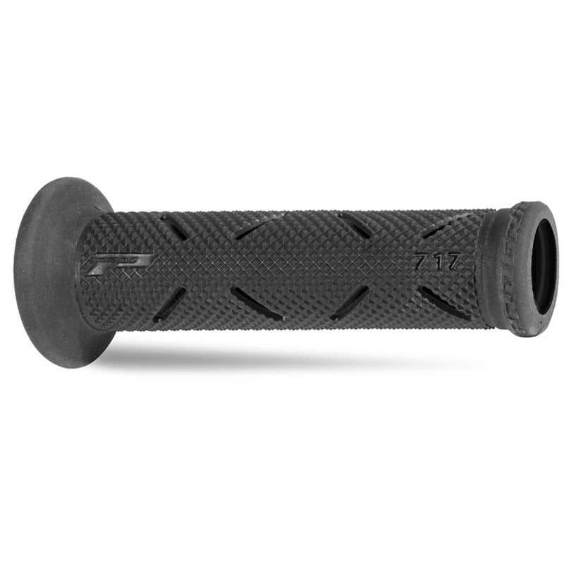 717-298 Road Grips - Dual Density - Black/Titanium No Hole
