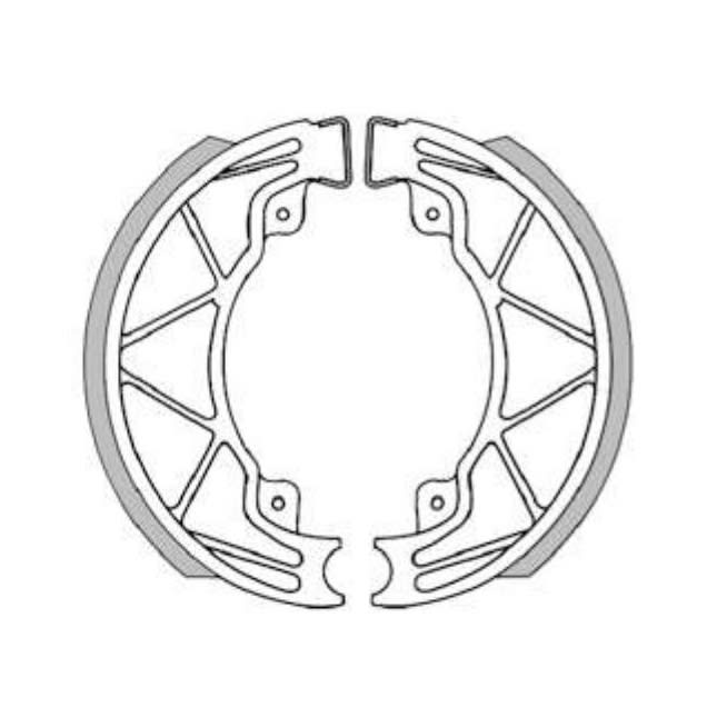 Ganasce Freno BRENTA 0300