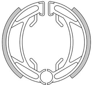 Ganasce Freno BRENTA 01251