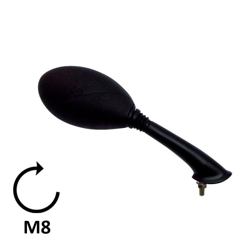 Right mirror DERBI/PIAGGIO FLY 2T/4T 50/125/150cc - Black