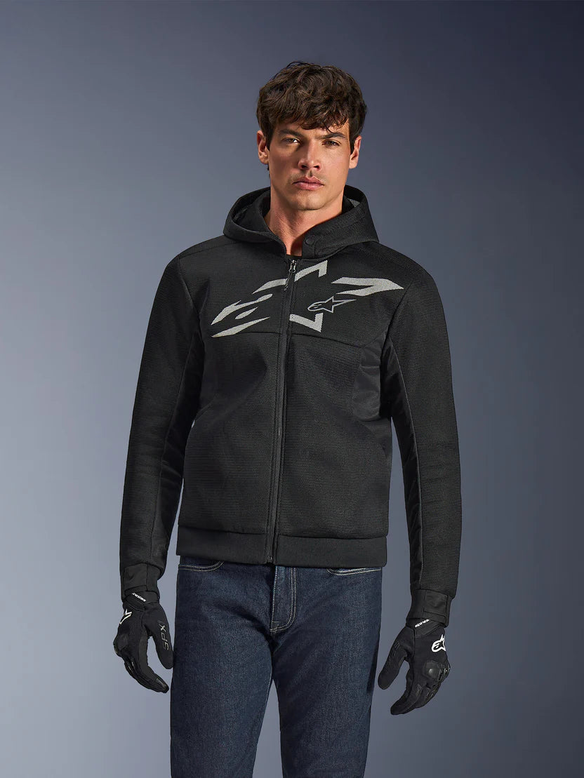 FELPA CON PROTEZIONI ALPINESTARS CHROME SUPERAIRFLOW