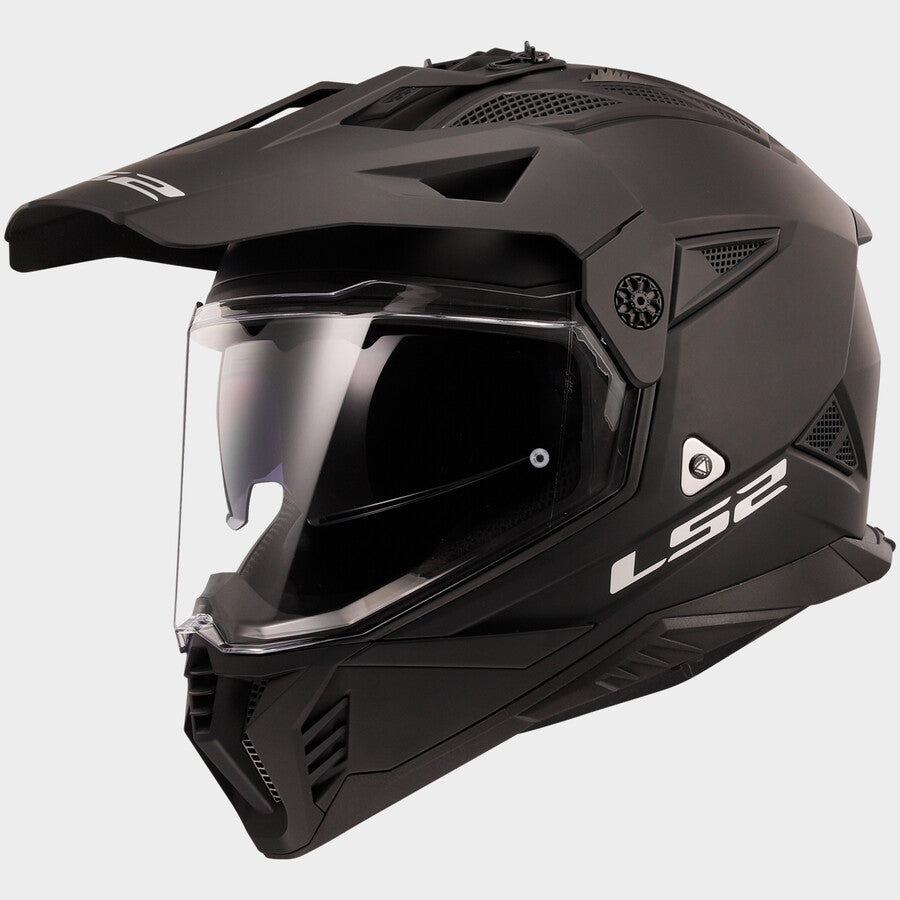 LS2 PIONEER II SOLID ADVENTURE HELMET